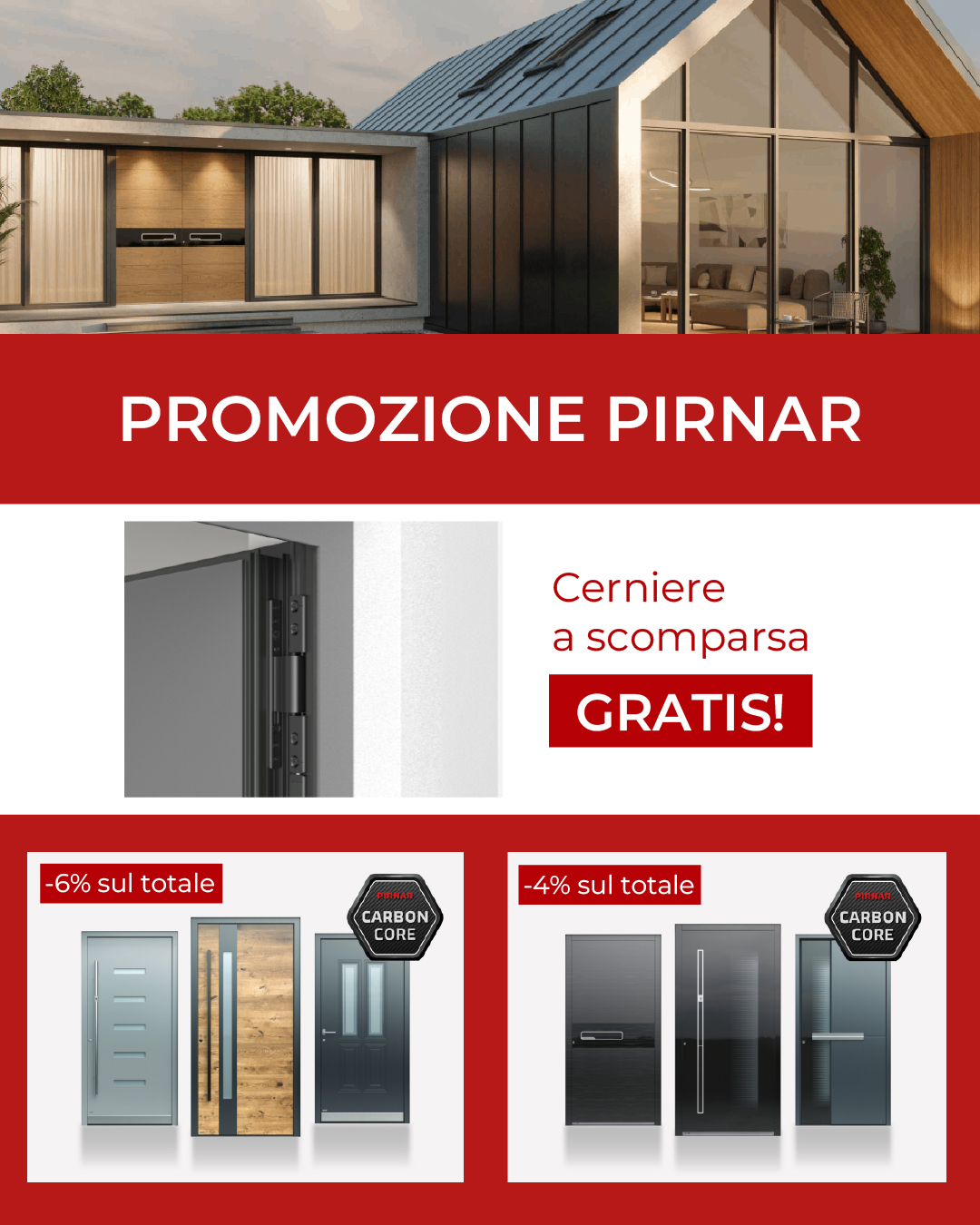 promo porte ingresso pirnar