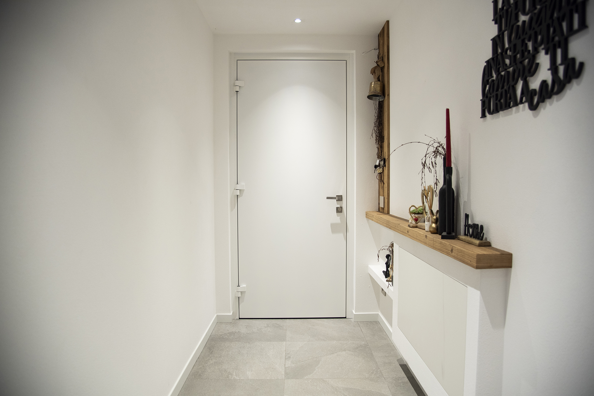 porta ingresso da dentro