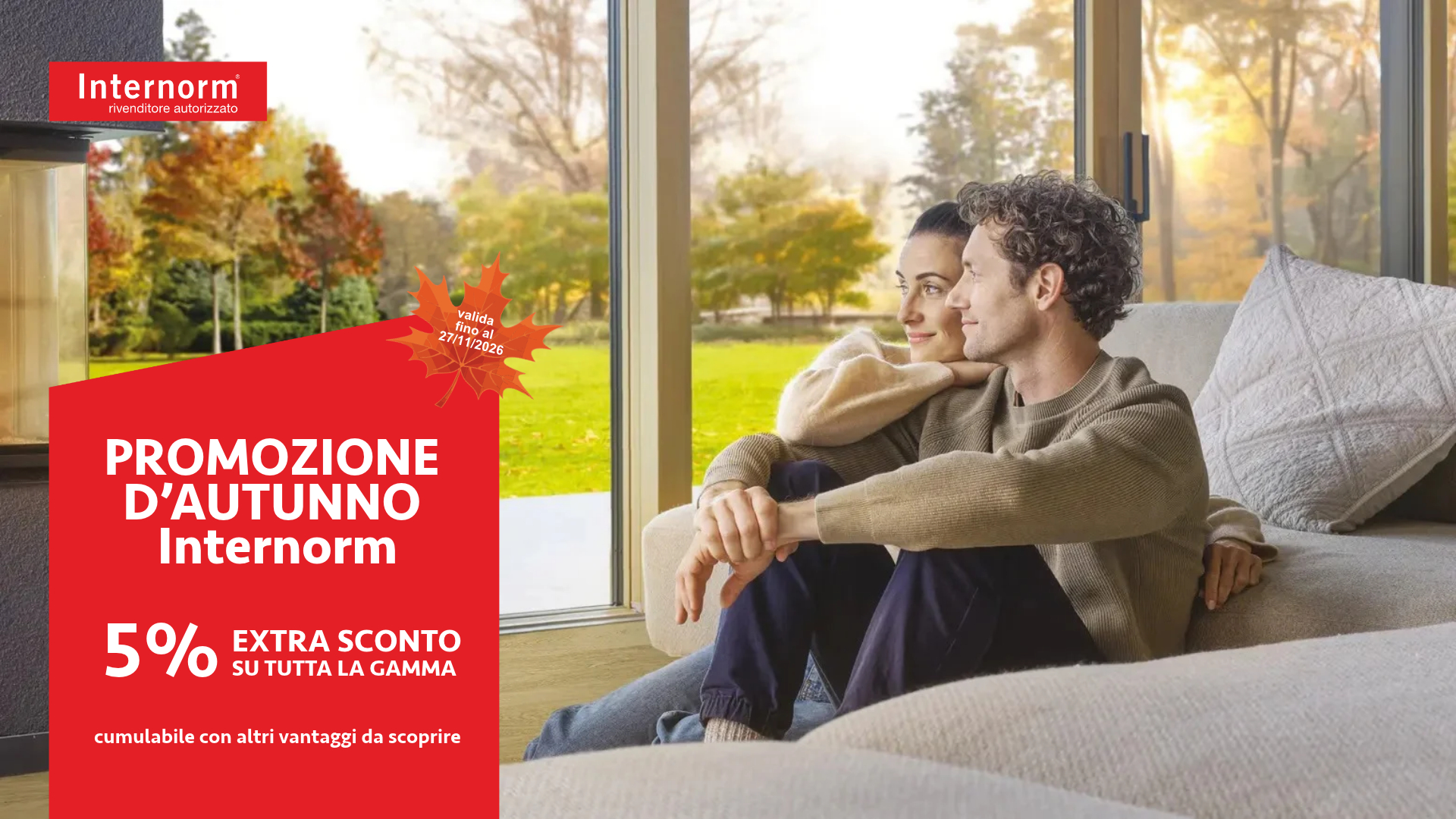 banner promozione autunno internorm
