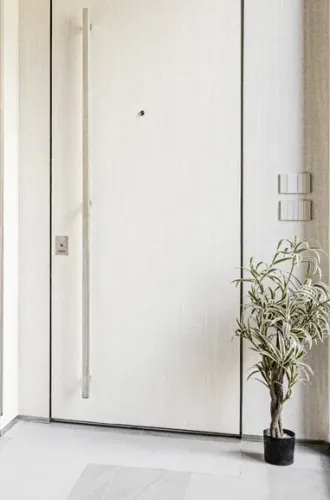 porta blindata bianca